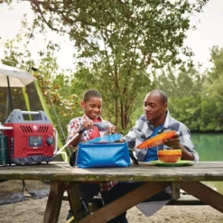 Woods Portable Folding Camping Sink W/ Handles, 10-L -Wander Camp Shop coleman instant screen house 15 x 13 feet 8cc1840e 907d 4ea0 b7e6 9fa9d87dd48f