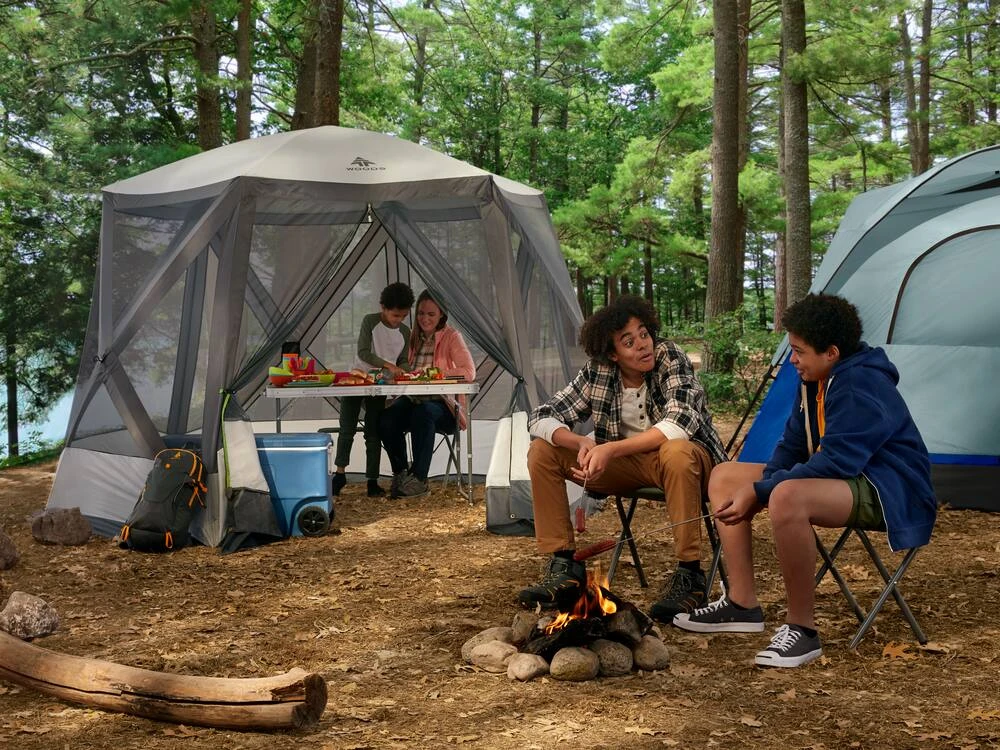 Woods Boreal Wheeled Camping Cooler, 130 Can Capacity, 100-L, Blue 6 Woods Boreal Wheeled Camping Cooler, 130 Can Capacity, 100-L, Blue - Image 5