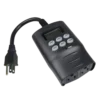Woods Outdoor Digital Timer, 8 Program Settings, 2 Grounded Outlets, Black -Wander Camp Shop outdoor digital timer b00cd60a fed2 418a a888 9211f69f7c72