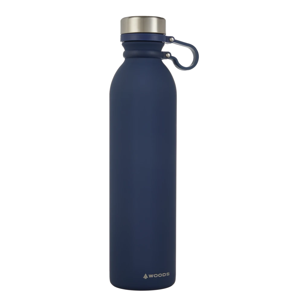 Woods™ Stainless Steel Insulated Rubberized Water Bottle, Assorted Colours, 1L 4 Woods™ Stainless Steel Insulated Rubberized Water Bottle, Assorted Colours, 1L - Image 2