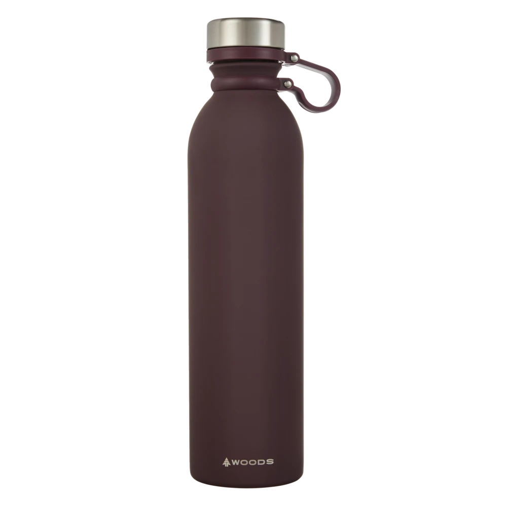 Woods™ Stainless Steel Insulated Rubberized Water Bottle, Assorted Colours, 1L 5 Woods™ Stainless Steel Insulated Rubberized Water Bottle, Assorted Colours, 1L - Image 3