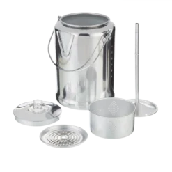 Woods™ Outset Aluminum Camping Coffee Percolator, 20-Cups