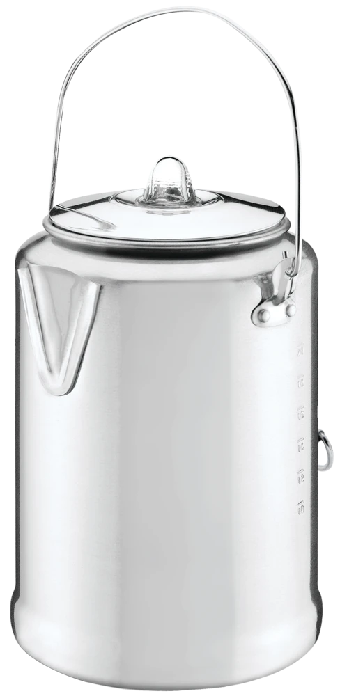 Woods™ Outset Aluminum Camping Coffee Percolator, 20-Cups 5 Woods™ Outset Aluminum Camping Coffee Percolator, 20-Cups - Image 3