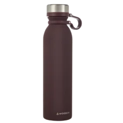 Woods™ Stainless Steel Insulated Rubberized Water Bottle, Assorted Colours, 700mL