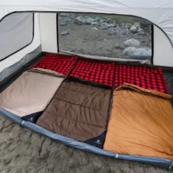 Woods Adventurer Insulated Cool Weather Barrel Sleeping Bag W/ Pillow & Compression Sack, 0°C -Wander Camp Shop woods adventurer 0 c barrel sleeping bag 4718006e 0828 4450 a7bf 90ccaca6e00d