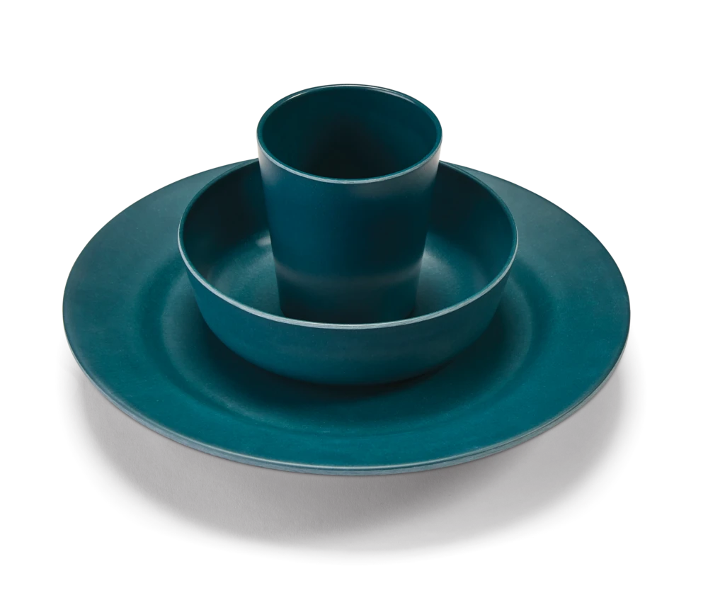 Woods™ Bamboo Fiber Camping Tableware Set, 12-pc 4 Woods™ Bamboo Fiber Camping Tableware Set, 12-pc - Image 2