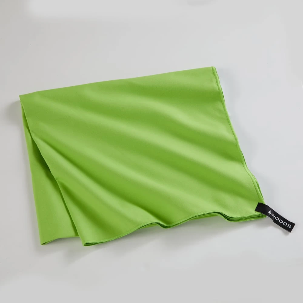 Woods Compact Lightweight Absorbent & Fast-Drying Microfibre Camping Beach Towel, Assorted, 33.4 X59-in 7 Woods Compact Lightweight Absorbent & Fast-Drying Microfibre Camping Beach Towel, Assorted, 33.4 X59-in - Image 5