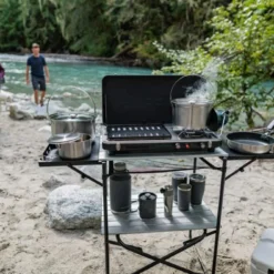 Woods Caledon Portable Folding & Extendable Camping Kitchen Stand W/ Shelves & Carry Bag 9 Woods Caledon Portable Folding & Extendable Camping Kitchen Stand W/ Shelves & Carry Bag -Wander Camp Shop woods caledon camp kitchen a7cad5ea 71df 4b9f 868d e35af1ff0a8a