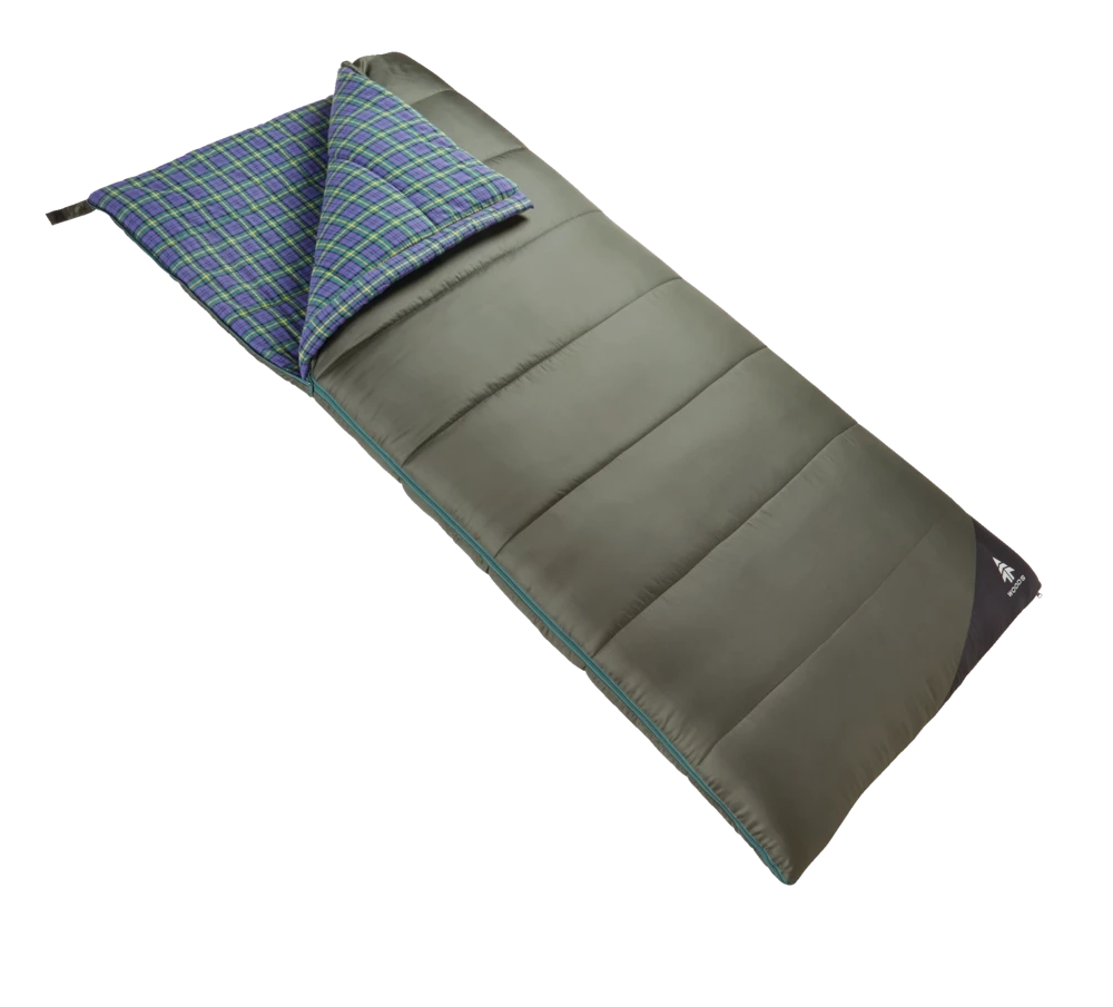 Woods Canmore Cotton Flannel Lined Insulated Cold Weather Sleeping Bag W/ Compression Sack, -10°C 5 Woods Canmore Cotton Flannel Lined Insulated Cold Weather Sleeping Bag W/ Compression Sack, -10°C - Image 3