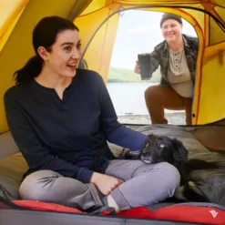 Woods™ Gibbous Solar/Rechargeable LED Camping Light/Lantern W/ USB Port, 200 Lumen, Large -Wander Camp Shop woods cascade 4 person tent 697b9cfe 508d 4d6c 8c9e 688bd3b3b841 1