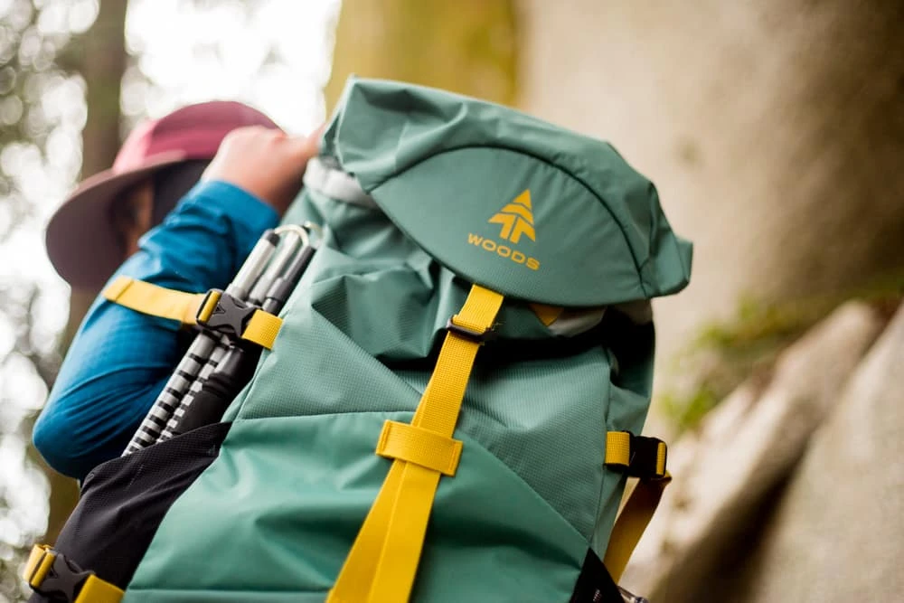 Woods Chilkoot Lightweight Water-Resistant Backpack For Hiking/Camping/Travel, 40-L 9 Woods Chilkoot Lightweight Water-Resistant Backpack For Hiking/Camping/Travel, 40-L - Image 7