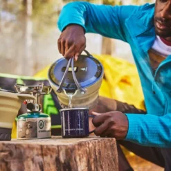 Woods™ Dash Collapsible Universal-Stove Camping Kettle With Built-in Strainer -Wander Camp Shop woods collapsible kettle 2621c49c cd76 4519 96ce 12b7019185c3 1