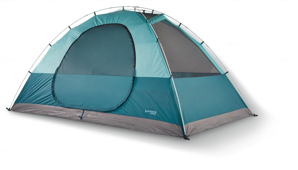 Woods Creekside 3-Season, 8-Person Camping Dome Tent W/ Canopy/Awning, Rain Fly & Carry Bag 7 Woods Creekside 3-Season, 8-Person Camping Dome Tent W/ Canopy/Awning, Rain Fly & Carry Bag - Image 5
