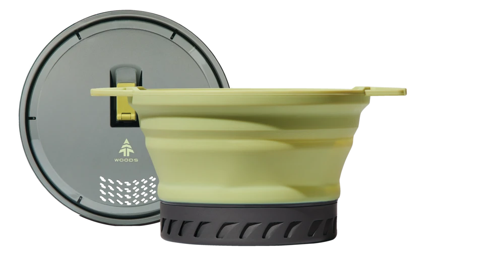 Woods™ Dash Collapsible Camping Pot, 1.2-L 3 Woods™ Dash Collapsible Camping Pot, 1.2-L