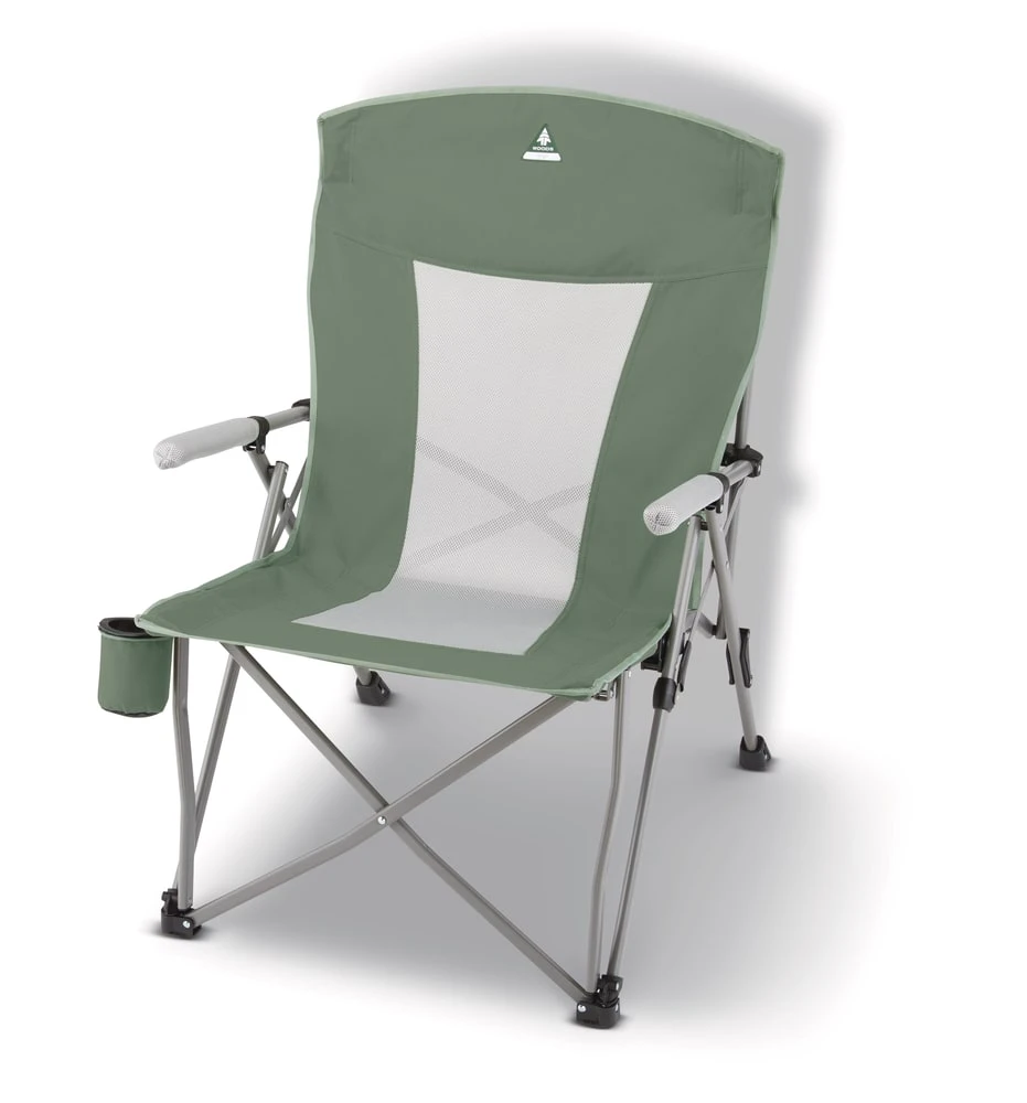 Woods™ Oversized Hard Arm Camping Chair With Cup Holder 6 Woods™ Oversized Hard Arm Camping Chair With Cup Holder - Image 4