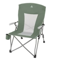 Woods™ Oversized Hard Arm Camping Chair With Cup Holder