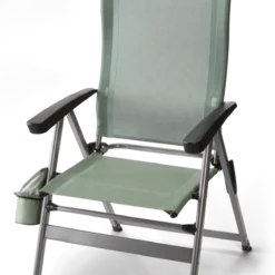 Woods Grandview Deluxe Mesh High Back Reclining & Folding Camping Chair, Assorted