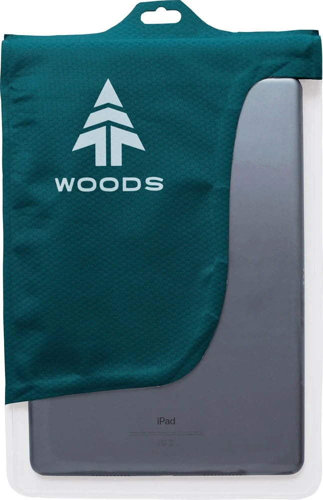 Woods Large Waterproof Tablet Dry Bag Pouch W/ Zip Seal & Velcro Roll Top Closure, Blue 4 Woods Large Waterproof Tablet Dry Bag Pouch W/ Zip Seal & Velcro Roll Top Closure, Blue - Image 2