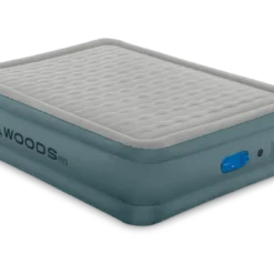 Woods™ Double-High AlwayzAire™ Airbed With Built-in Dual Pump, Queen