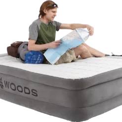 Woods Queen DreamTech Comfort Cell Double-High Inflatable Air Mattress/Airbed W/ Built-In 120V Pump 15 Woods Queen DreamTech Comfort Cell Double-High Inflatable Air Mattress/Airbed W/ Built-In 120V Pump -Wander Camp Shop woods double high dreamtech queen with pump 7121b391 49f4 4cd5 b4f0 6a1c9c83de9c