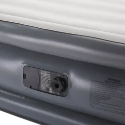 Woods Queen DreamTech Memory Foam Double-High Inflatable Air Mattress/Airbed W/ Built-In 120V Pump -Wander Camp Shop woods dreamtech double high airbed with built in pump queen ea42039b 0362 4682 9201 5c3d90beb712