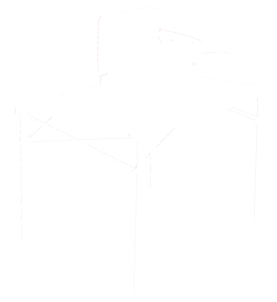 Woods Easy Fold Portable Folding Family Camping Table For Cooking & Dining W/ Carry Bag 5 Woods Easy Fold Portable Folding Family Camping Table For Cooking & Dining W/ Carry Bag - Image 3