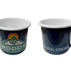 Woods Forest Enamel Mug, Assorted Designs -Wander Camp Shop woods enamel cup 500ml 6cd44607 6422 4f6c 84f8 d4bbac7f0ece