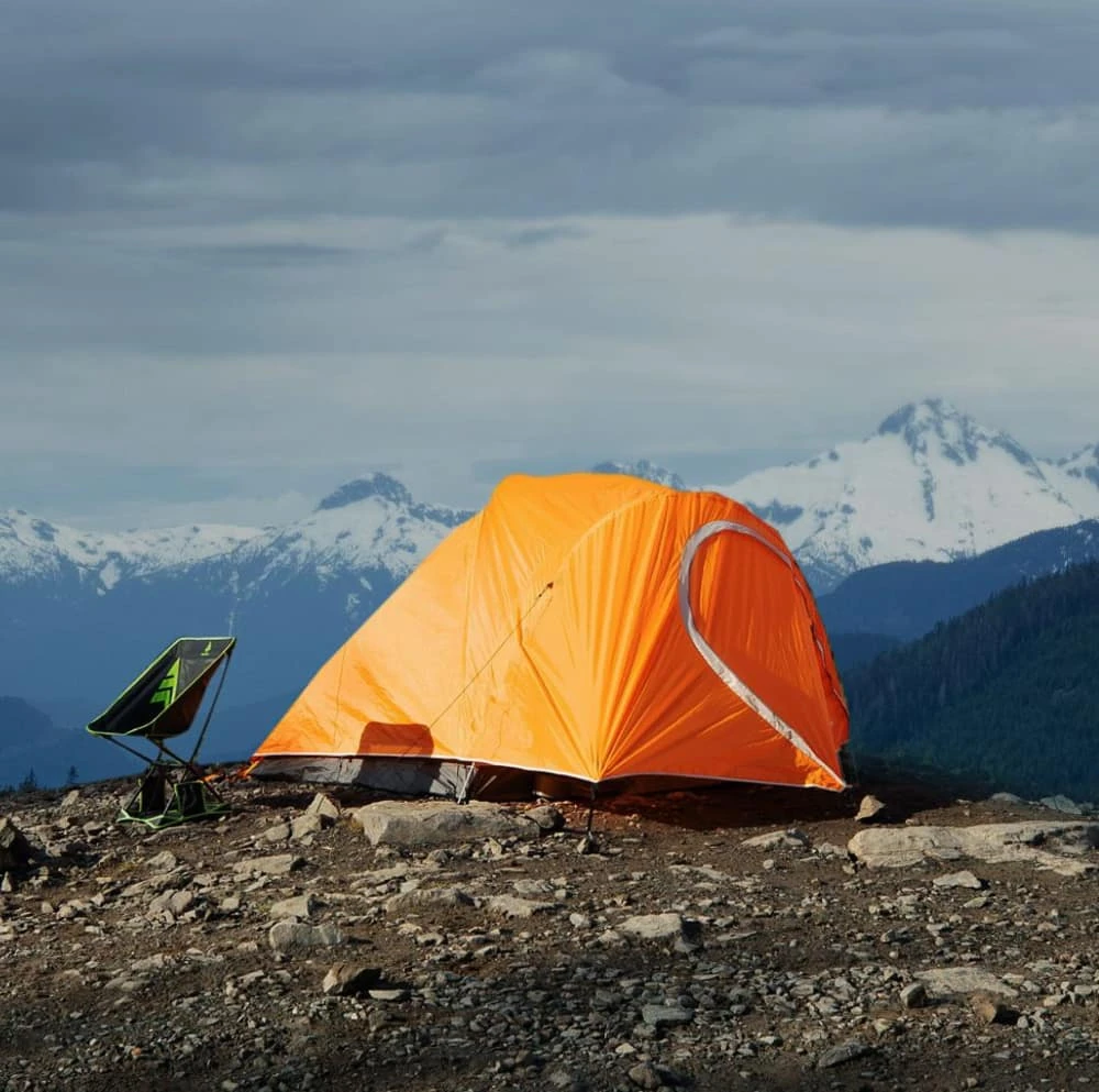 Woods Pinnacle 4-Season, 4-Person Lightweight Camping Dome Tent W/ Vestibule, Rain Fly & Carry Bag 15 Woods Pinnacle 4-Season, 4-Person Lightweight Camping Dome Tent W/ Vestibule, Rain Fly & Carry Bag - Image 13