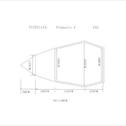 Woods Pinnacle 4-Season, 4-Person Lightweight Camping Dome Tent W/ Vestibule, Rain Fly & Carry Bag 25 Woods Pinnacle 4-Season, 4-Person Lightweight Camping Dome Tent W/ Vestibule, Rain Fly & Carry Bag -Wander Camp Shop woods expedition pinnacle tent 4 person 633d2b88 d97c 409b b433 d79f85189c64