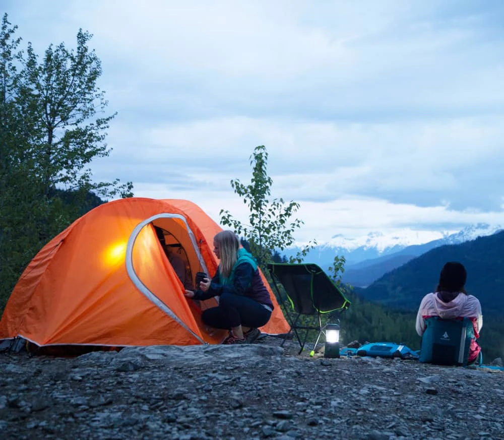 Woods Pinnacle 4-Season, 4-Person Lightweight Camping Dome Tent W/ Vestibule, Rain Fly & Carry Bag 17 Woods Pinnacle 4-Season, 4-Person Lightweight Camping Dome Tent W/ Vestibule, Rain Fly & Carry Bag - Image 15