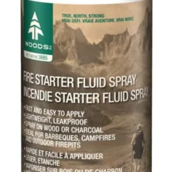 Woods Fire Starter Fluid Spray For Camping Fires, Firepits & Charcoal/Wood BBQs, 300-g