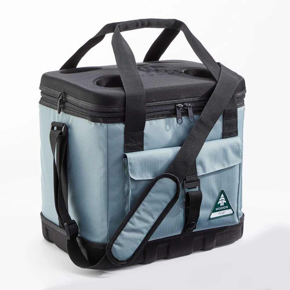 Woods™ Glacial Soft Cooler, 24 Can Capacity, 20-L, Slate Grey 3 Woods™ Glacial Soft Cooler, 24 Can Capacity, 20-L, Slate Grey