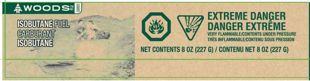 Woods Butane Propane Gas Cylinder/Canister, Fuel For Camping Stoves, Lanterns & Heaters, 8-oz 3 Woods Butane Propane Gas Cylinder/Canister, Fuel For Camping Stoves, Lanterns & Heaters, 8-oz