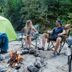 Woods Kaslo Portable Folding Padded Rocking Camping Chair W/ Cup Holder & Carry Bag -Wander Camp Shop woods kaslo folding camp rocker ada66ce8 50d4 4d36 8647 cf016ac3b0ee