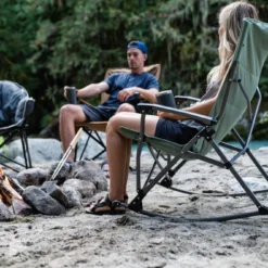 Woods Kaslo Portable Folding Padded Rocking Camping Chair W/ Cup Holder & Carry Bag -Wander Camp Shop woods kaslo folding camp rocker e734f015 3fb4 4c54 918a 5049811ac932