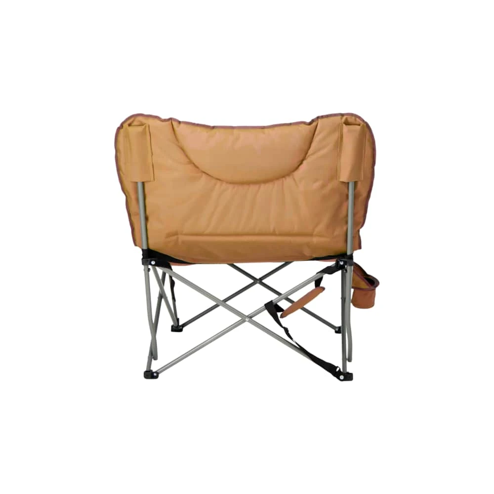 Woods Mammoth Padded Oversized Portable Folding Camping Quad Chair W/ Cup Holder & Carry Bag, Dijon 10 Woods Mammoth Padded Oversized Portable Folding Camping Quad Chair W/ Cup Holder & Carry Bag, Dijon - Image 8