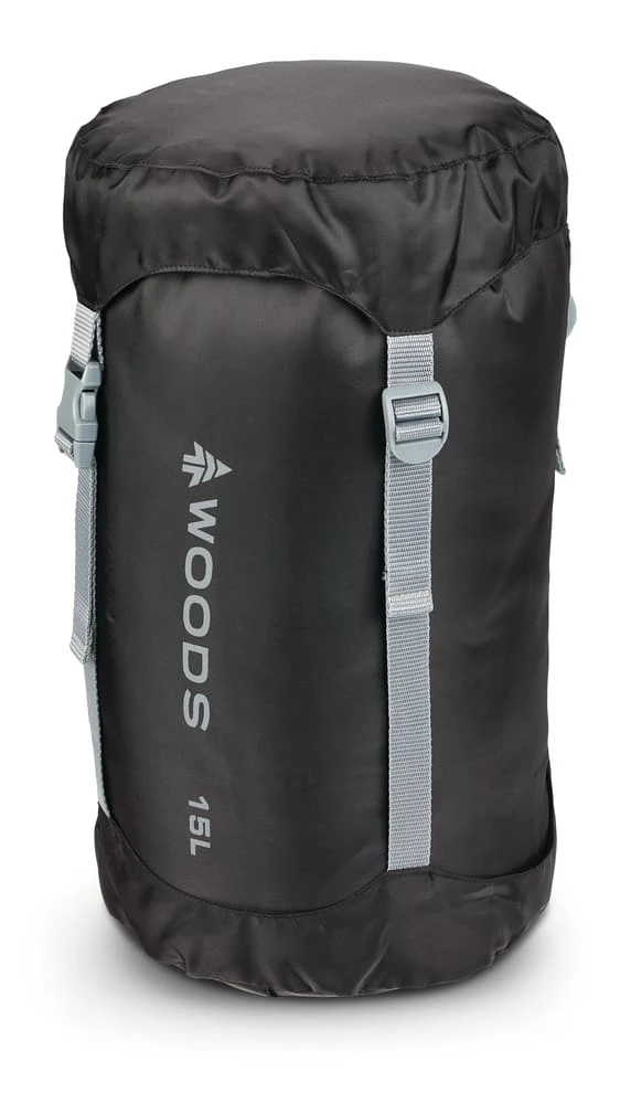 Woods Lightweight Compression Stuff Sack For Camping, Backpacking, Hiking & Travel, Medium 3 Woods Lightweight Compression Stuff Sack For Camping, Backpacking, Hiking & Travel, Medium