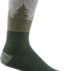 Woods™ Men's Hiking Socks, Green/Grey