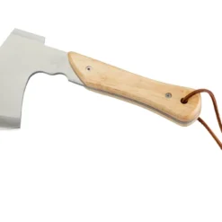 Woods Mini Pack Axe, Steel Single-Bit Hatchet Axe W/ Wooden Handle, Leather Sheath & Strap -Wander Camp Shop woods mini pack axe 32a4c9bb 5585 45e2 b472 59b6486b00e4