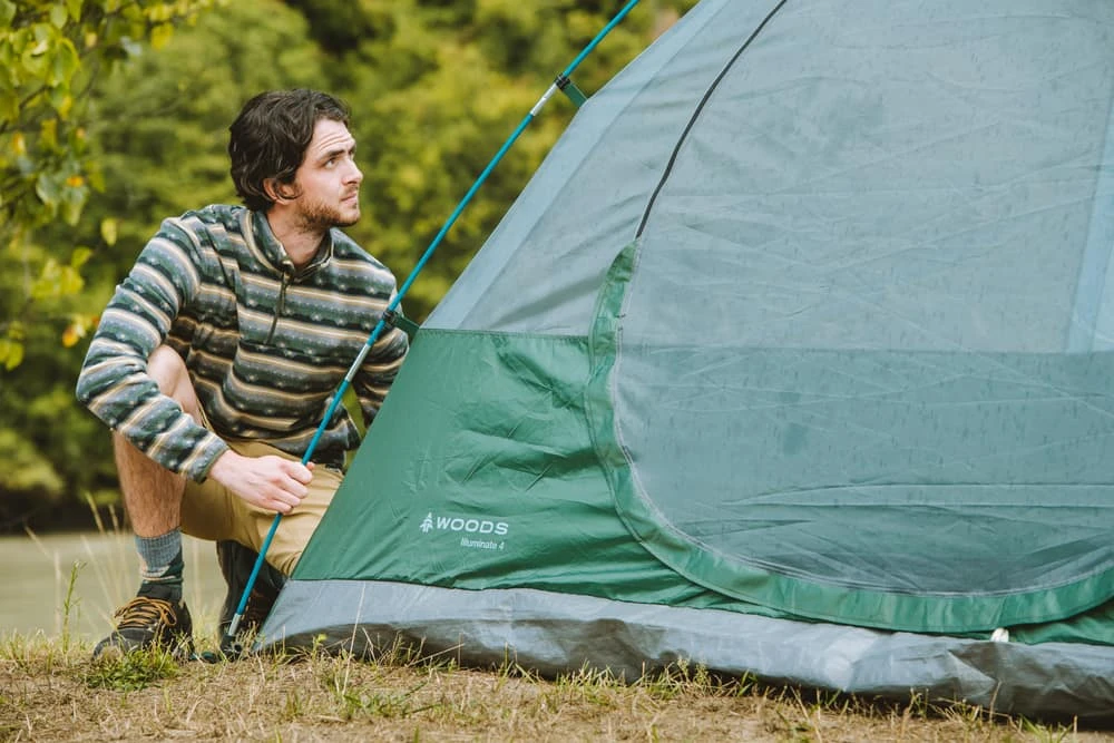 Woods™ ILLUMINATE Tent, 4-Person, PWR POD Compatible 15 Woods™ ILLUMINATE Tent, 4-Person, PWR POD Compatible - Image 13