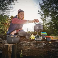 Woods™ Purcell Lightweight Non-porous Camping Pots And Pan Set -Wander Camp Shop woods nootka cook set 7 piece 3214f190 7a55 4883 aadd 80cacd1436bb