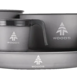 Woods™ Purcell Lightweight Non-porous Camping Pots And Pan Set -Wander Camp Shop woods nootka cook set 7 piece e4f9728e 2fb2 4979 8689 a7eb5b8f7e21