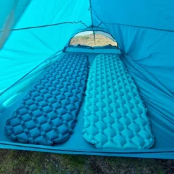 Woods Expedition Revo Single Thermal Inflatable Camping Sleeping Pad/Air Mat With Bellows Nylon Pump, 2.2-In -Wander Camp Shop woods o hara camp pad c9296799 8de9 4fda 8ffc 812997df7bcc