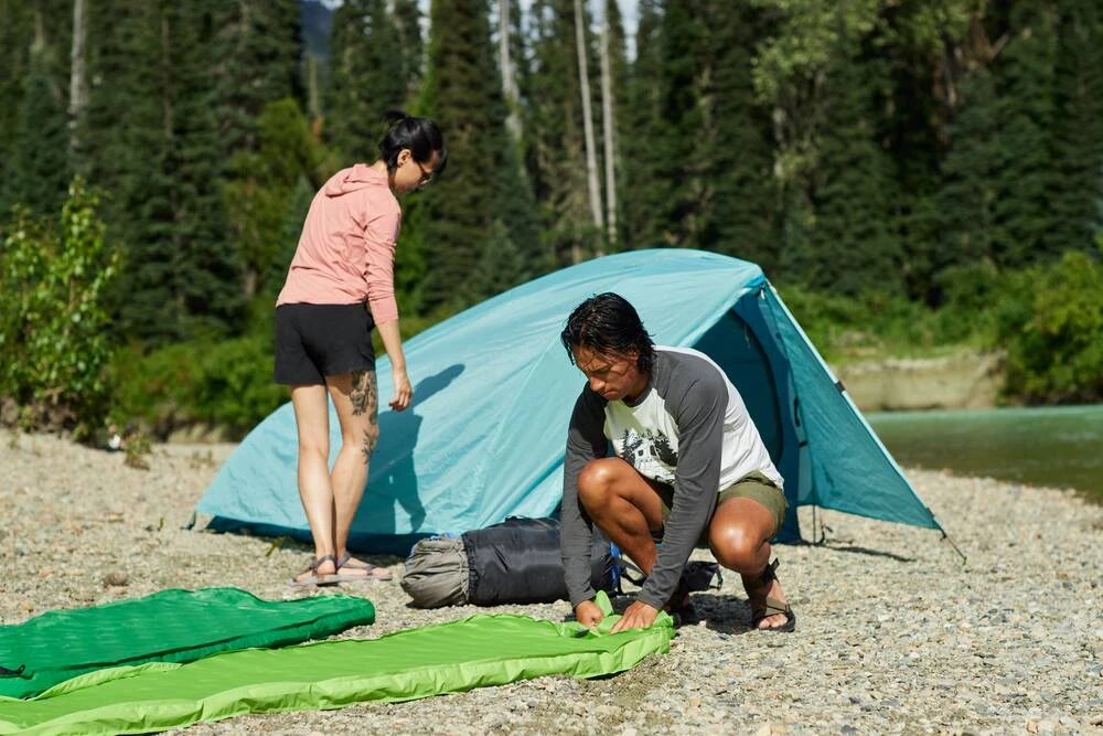 Woods Expedition Ultra-Light Revo RS Single Inflatable Camping Sleeping Pad/Air Mat With Repair Kit, 3.5-In 7 Woods Expedition Ultra-Light Revo RS Single Inflatable Camping Sleeping Pad/Air Mat With Repair Kit, 3.5-In - Image 5