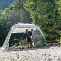 Woods Lookout Instant Screen House/Canopy Tent/Gazebo Camping Shelter, 12-ft X 12-ft -Wander Camp Shop woods picnic shelter 12 x 12 120b8ab2 2d91 47bc a59b 27a286639aa8