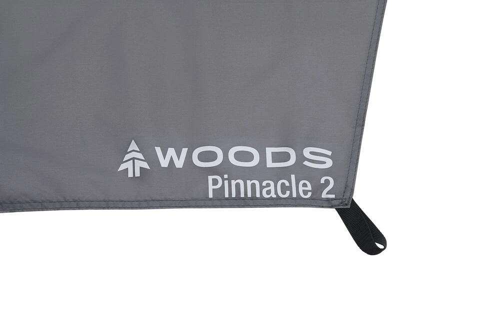 Woods Pinnacle 2-Person Waterproof Camping Tent Footprint/Ground Cloth Sheet W/ Stuff Sack 6 Woods Pinnacle 2-Person Waterproof Camping Tent Footprint/Ground Cloth Sheet W/ Stuff Sack - Image 4