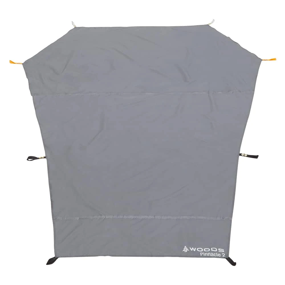 Woods Pinnacle 2-Person Waterproof Camping Tent Footprint/Ground Cloth Sheet W/ Stuff Sack 3 Woods Pinnacle 2-Person Waterproof Camping Tent Footprint/Ground Cloth Sheet W/ Stuff Sack