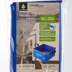 Woods Portable Folding Camping Sink W/ Handles, 10-L -Wander Camp Shop woods portable sink c0c188ac 295d 4cf9 b945 b34cc4296cac