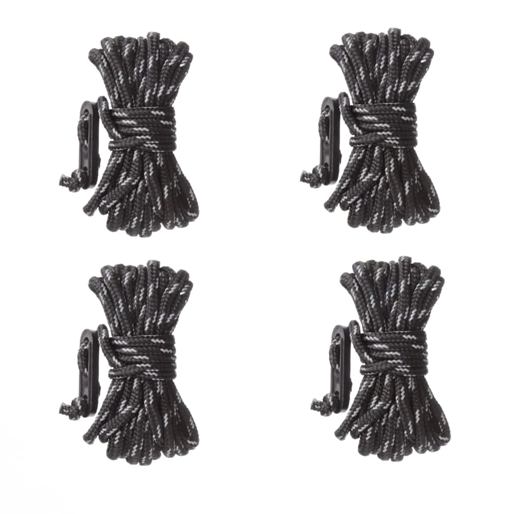 Woods Reference Guyline Paracord Ropes W/ Tensioner Adjusters For Tents & Tarps, 3m, 4-pk 3 Woods Reference Guyline Paracord Ropes W/ Tensioner Adjusters For Tents & Tarps, 3m, 4-pk