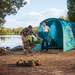 Woods Refuge 3-Season, 6-Person, 2-Room Easy Set-Up Camping Tent W/ Divider, Vestibule & Carry Bag 23 Woods Refuge 3-Season, 6-Person, 2-Room Easy Set-Up Camping Tent W/ Divider, Vestibule & Carry Bag -Wander Camp Shop woods refuge 6 person tent b7603e0b e203 4abf be09 fb563f8abed6